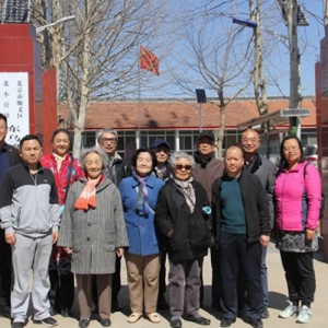 致公党首都师范大学支部前往顺义区东乌鸡村参观美丽乡村建设