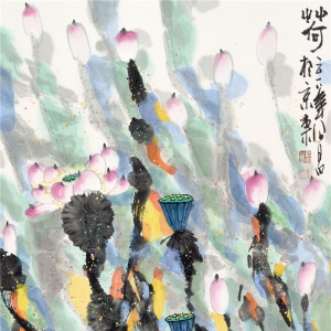 贾绍昌书画作品-盛世缤纷