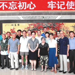 闫傲霜出席致公党北京市委直属总支部&ldquo;不忘合作初心，继续携手前进&rdquo;主题教育座谈会