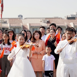 致公党东城区委联合东城区委统战部举办&ldquo;不忘合作初心&bull;颂歌献礼祖国&rdquo;快闪活动4