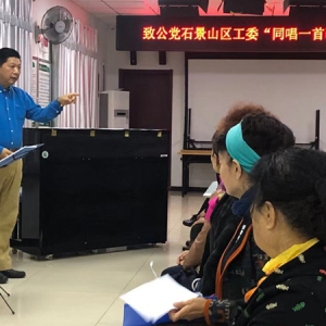 致公党石景山区工委开展&ldquo;同唱一首歌&rdquo;主题活动