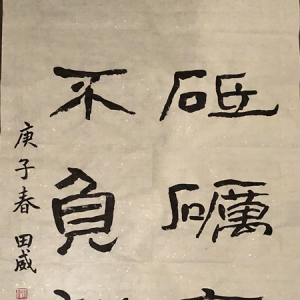 田威：砥砺奋进，不负韶华