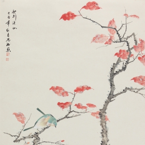 陈忠洲《秋到深山》国画