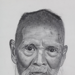 李辉《司徒美堂》素描