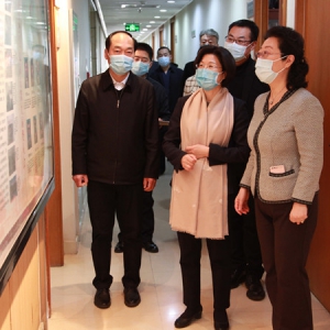 中共北京市委统战部部长孙梅君走访致公党北京市委