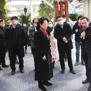 闫傲霜带队并启动调研张家湾设计小镇创新发展创新课题