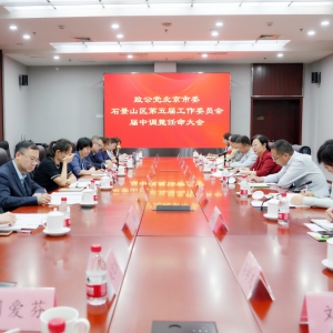 闫傲霜出席致公党北京市委石景山区第五届工作委员会届中调整任命大会