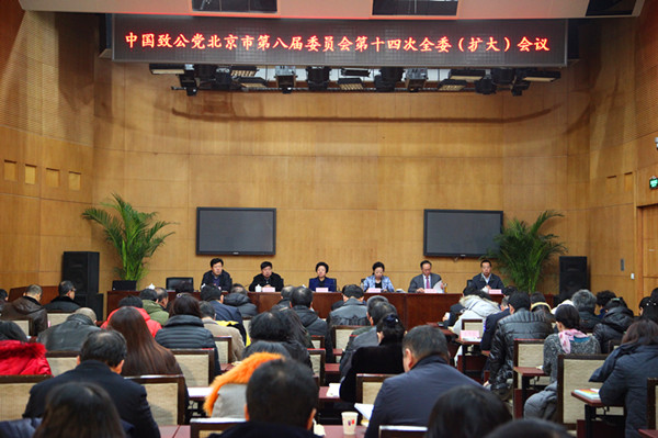 中国致公党北京市第八届委员会第十四次全委（扩大）会议召开 <br>李昭玲代表常委会作2015年工作报告