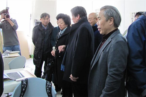 李昭玲陪同杨邦杰一行在京开展“文化走出去”调研