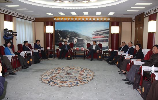 市委主委李昭玲一行出席第三届亚洲陶笛艺术交流大会高层协调会