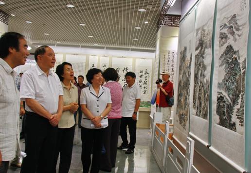 “梦想中国——永定河书画展”在京开幕