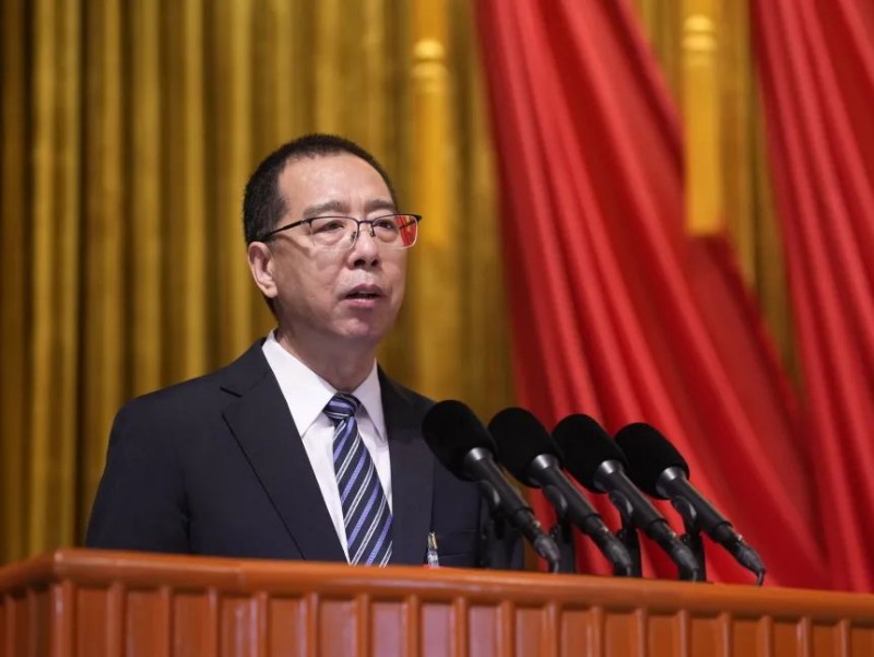 20230116市政协十四届一次会议举行第二次全体会议 刘学增代表致公党北京市委作大会发言_800.jpg